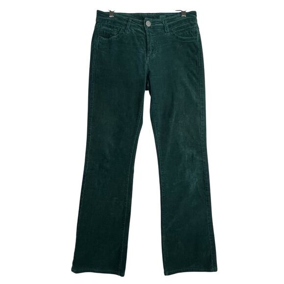Kut From the Kloth Baby Bootcut Emerald Green Corduroy Pants KP540MA1 Size 2 - Picture 1 of 13